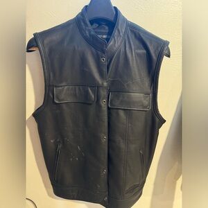 Harley Davidson Leather Vest